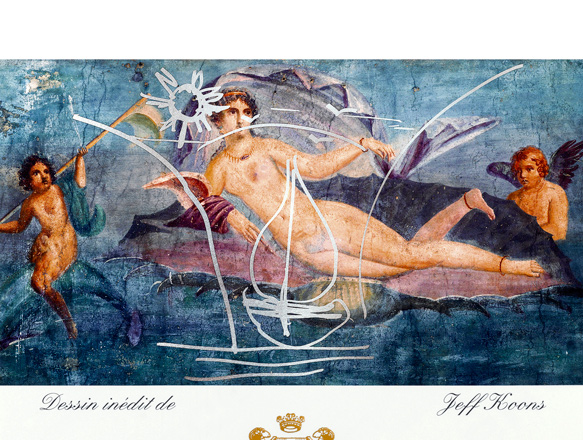 Jeff Koons diseña la etiqueta de Mouton Rothschild 2010