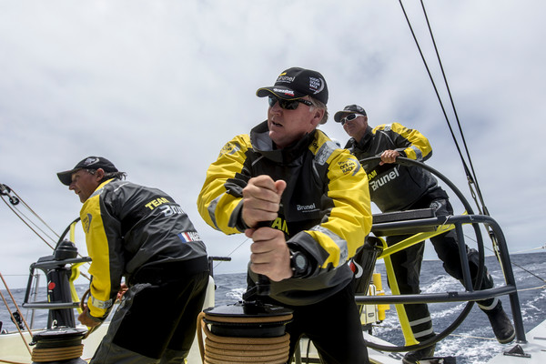 Team Brunel entrenando cerca de Lanzarote Foto Sander van der Borch Volvo Ocean Race