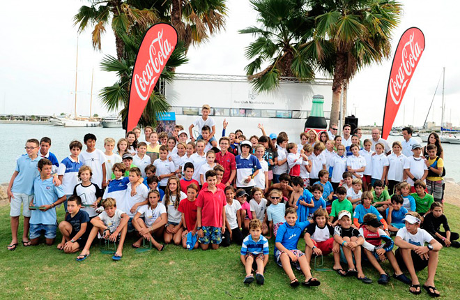 160 jóvenes navegantes compiten en el Trofeo Valencia Vela Infantil a favor de UNICEF