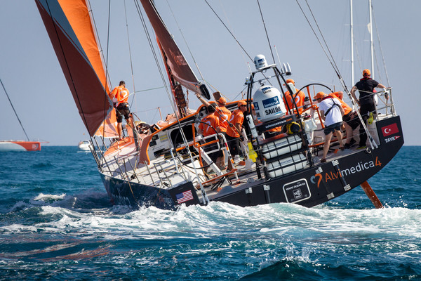 Team Alvimedica listo para partir hacia Ciudad del Cabo - Foto Ainhoa Sanchez - Volvo Ocean Race