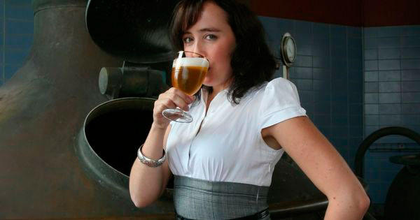 Sofie Vanrafelghem, conocida zitóloga y sommelier cervecera