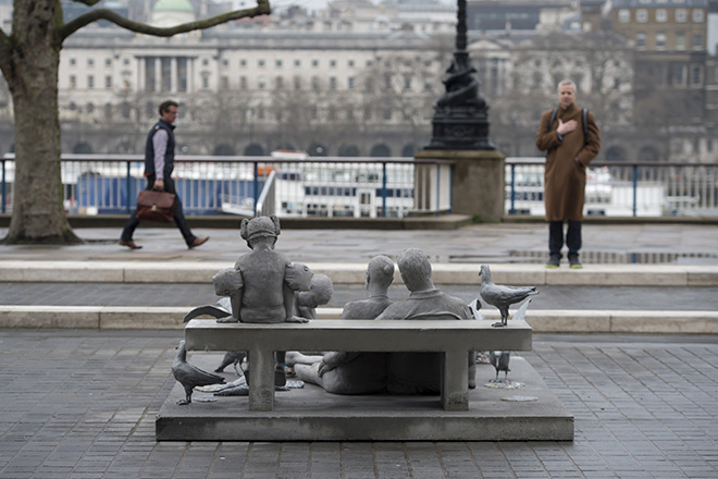 Ocean Plastic Sculpture unveiled in London