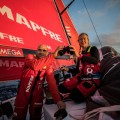 on board MAPFRE Photo by Jen Edney Volvo Ocean Race
