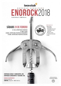 Bodegas Vegalfaro y la sala El Loco Club organizan Enorock, una velada de vino y Rock&Roll