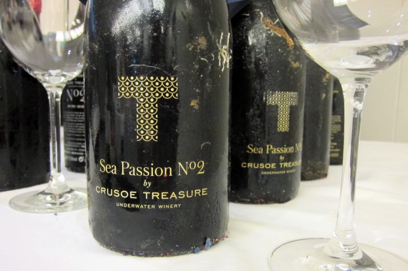 Crusoe Treasure, Underwater Winery. De las profundidades del mar a las mejores copas