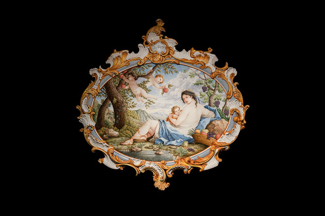 Alcora la ilustre cerámica, Travesía Infinita, Primera Vuelta al Mundo, Museo Nacional de Cerámica, Valencia, Magallanes, Elcano,
